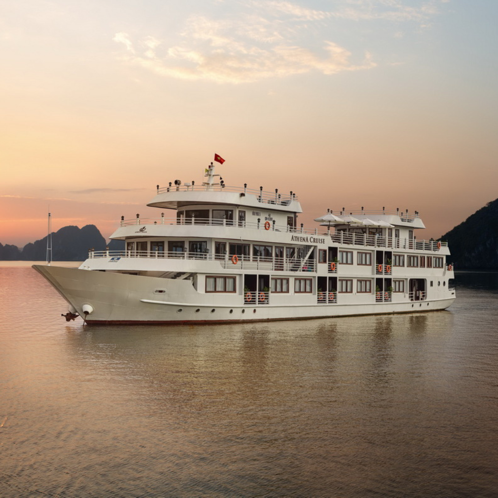 Combo Athena Luxury Cruise Hạ Long 2 Ngày 1 Đêm