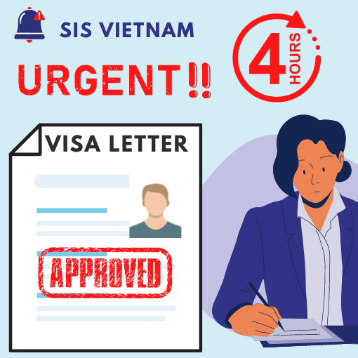 05. VOA - Thư mời Visa Nhập cảnh 1 tháng 1 lần - Duyệt khẩn trong 4 giờ